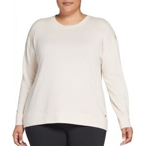 CALIA by Carrie Underwood Cream Long Sleeve Relaxed